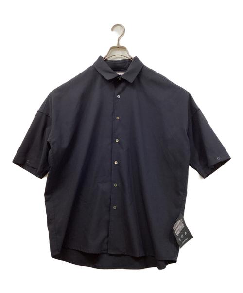 SHAREEF（シャリーフ）SHAREEF (シャリーフ) LAYERED L/S SHIRTS ブラック サイズ:SIZE 1の古着・服飾アイテム