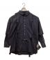 SHAREEF（シャリーフ）の古着「LAYERED L/S SHIRTS」｜ブラック