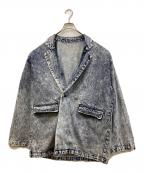 ADRERアドラー）の古着「vintage make over tailored denim jacket」｜インディゴ