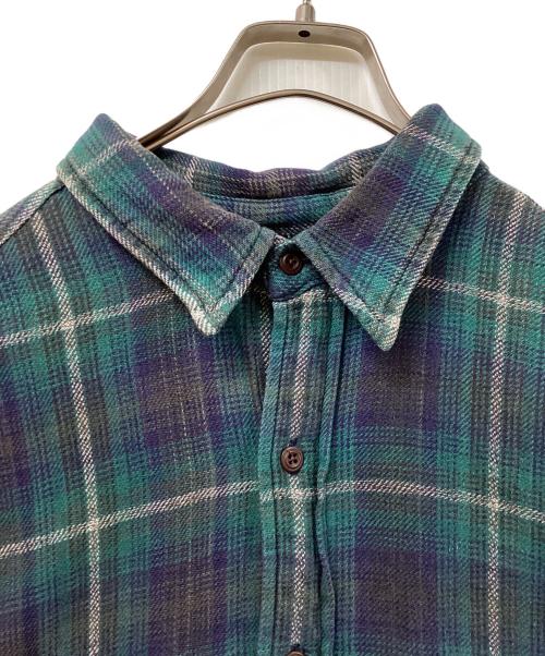GAP（ギャップ）GAP (ギャップ) ネルシャツ グリーン サイズ:SIZE Mの古着・服飾アイテム