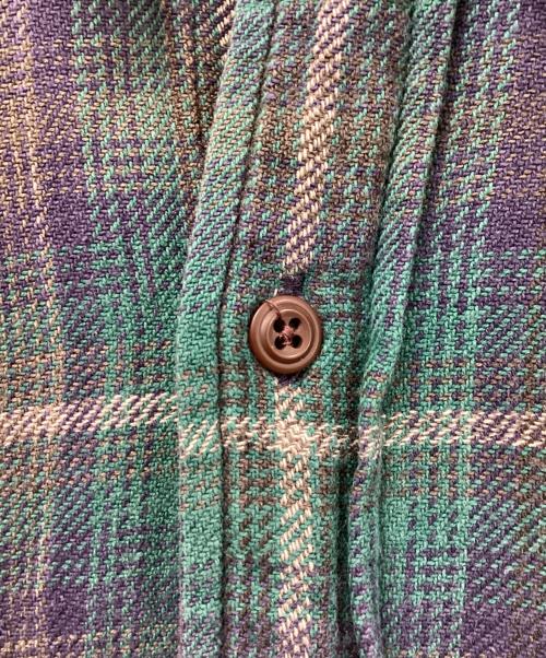 GAP（ギャップ）GAP (ギャップ) ネルシャツ グリーン サイズ:SIZE Mの古着・服飾アイテム