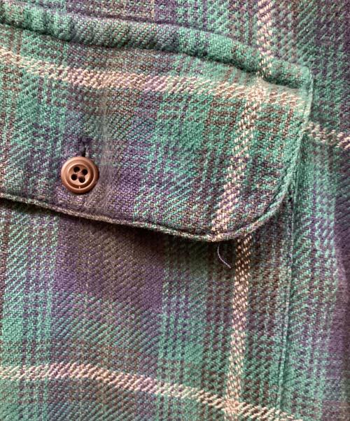GAP（ギャップ）GAP (ギャップ) ネルシャツ グリーン サイズ:SIZE Mの古着・服飾アイテム