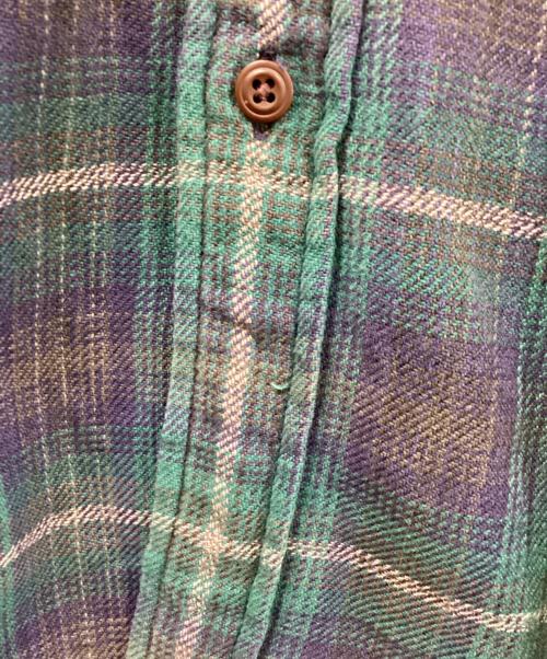 GAP（ギャップ）GAP (ギャップ) ネルシャツ グリーン サイズ:SIZE Mの古着・服飾アイテム