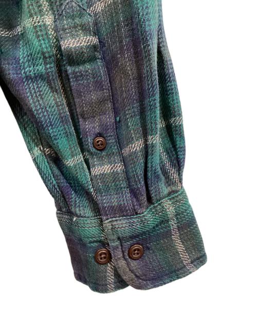 GAP（ギャップ）GAP (ギャップ) ネルシャツ グリーン サイズ:SIZE Mの古着・服飾アイテム