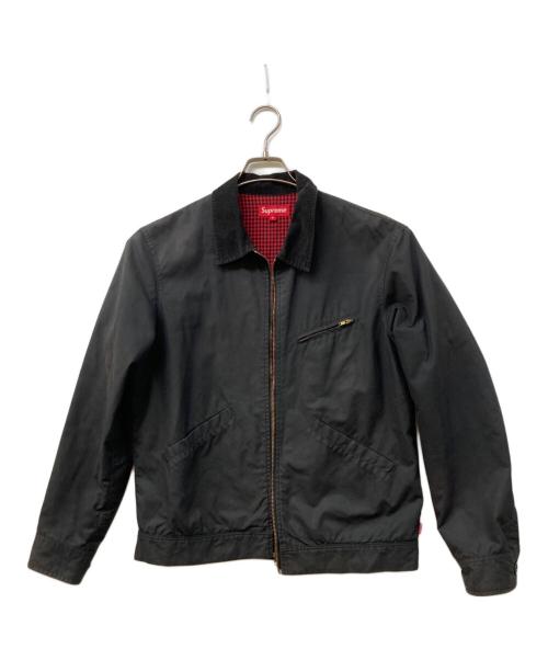 SUPREME（シュプリーム）SUPREME (シュプリーム) BRITISH MILLERAIN (ブリティッシュミラレーン) ワークジャケット ブラック サイズ:Mの古着・服飾アイテム