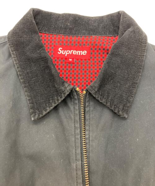 SUPREME（シュプリーム）SUPREME (シュプリーム) BRITISH MILLERAIN (ブリティッシュミラレーン) ワークジャケット ブラック サイズ:Mの古着・服飾アイテム