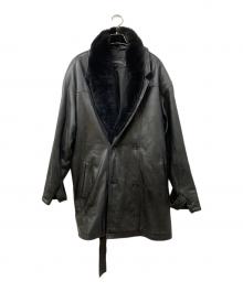 JAC LEATHER（ジャックレザー）の古着「ラムレザージャケット」｜ブラック