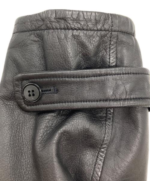 JAC LEATHER（ジャックレザー）JAC LEATHER (ジャックレザー) ラムレザージャケット ブラック サイズ:LLの古着・服飾アイテム