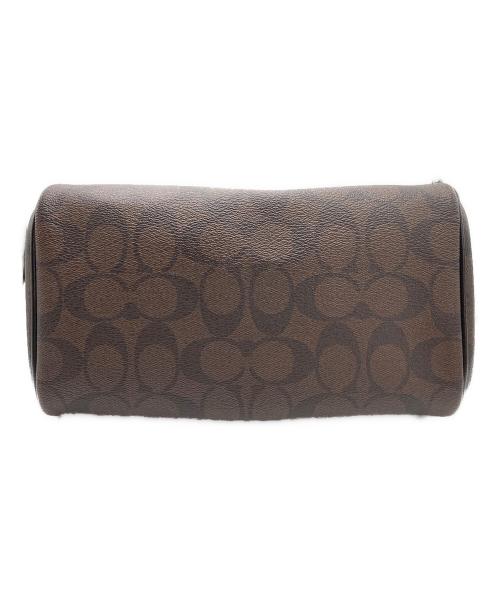 COACH（コーチ）COACH (コーチ) シグネチャー ミニベネット 2way ハンドバッグ ブラウンの古着・服飾アイテム