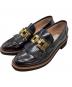 LANVIN en Bleu（ランバンオンブルー）の古着「ビットフリンジローファー」｜ブラック