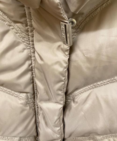 BALMAIN（バルマン）BALMAIN (バルマン) ファーダウンジャケット ブラウン サイズ:	SIZE Mの古着・服飾アイテム