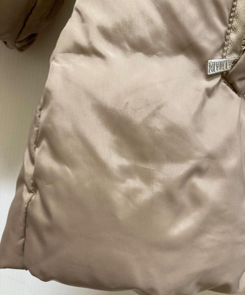 BALMAIN（バルマン）BALMAIN (バルマン) ファーダウンジャケット ブラウン サイズ:	SIZE Mの古着・服飾アイテム