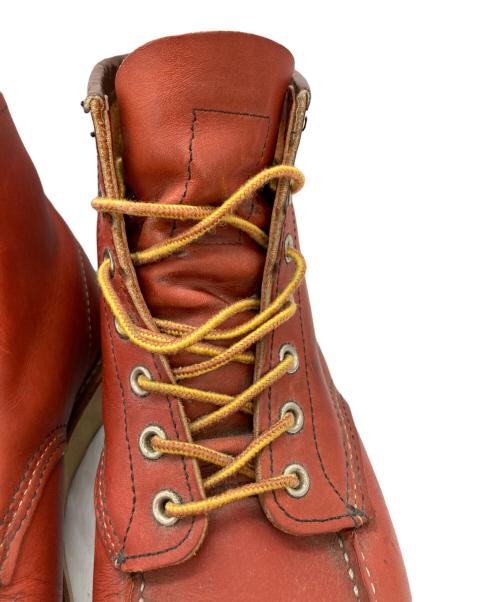 RED WING（レッドウィング）RED WING (レッドウィング) 6-inch Classic Moc レッド サイズ:26.5ｃｍの古着・服飾アイテム