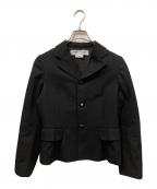 COMME des GARCONS COMME des GARCONSコムデギャルソン コムデギャルソン）の古着「3Bジャケット」｜ブラック
