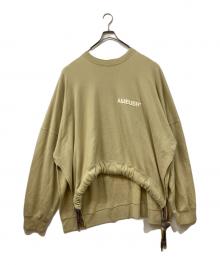 AMBUSH（アンブッシュ）の古着「ドローコード装飾クルーネックスウェット」｜ベージュ