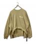 AMBUSH（アンブッシュ）の古着「ドローコード装飾クルーネックスウェット」｜ベージュ