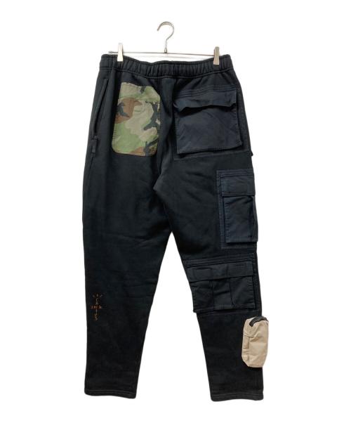 NIKE（ナイキ）NIKE (ナイキ) TRAVIS SCOTT (トラヴィススコット) ユーティリティスウェットパンツ ブラック サイズ:	SIZE XLの古着・服飾アイテム