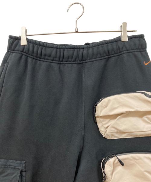 NIKE（ナイキ）NIKE (ナイキ) TRAVIS SCOTT (トラヴィススコット) ユーティリティスウェットパンツ ブラック サイズ:	SIZE XLの古着・服飾アイテム