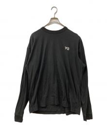 Y-3（ワイスリー）の古着「Alleyway Graphic Long-Sleeve Top」｜ブラック
