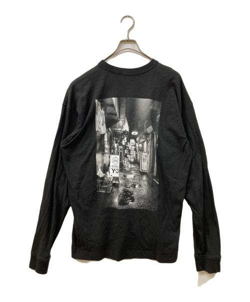 Y-3（ワイスリー）Y-3 (ワイスリー) Alleyway Graphic Long-Sleeve Top ブラック サイズ:	SIZE XLの古着・服飾アイテム