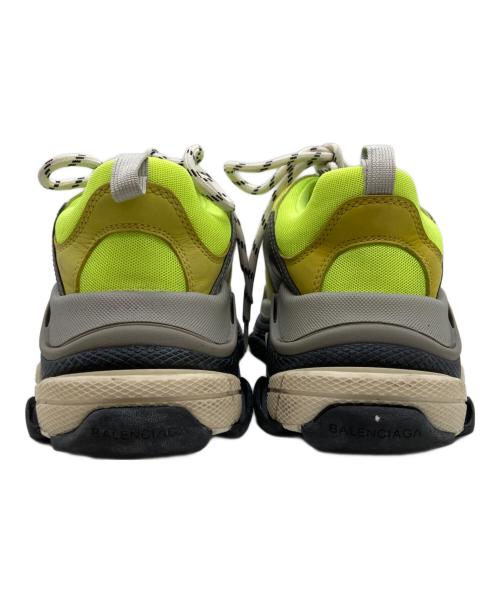 BALENCIAGA（バレンシアガ）BALENCIAGA (バレンシアガ) Triple S ダット スニーカー イエロー サイズ:SIZE 41の古着・服飾アイテム
