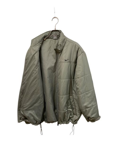 NIKE（ナイキ）NIKE (ナイキ) 中綿ジャケット グレー サイズ:	SIZE Lの古着・服飾アイテム