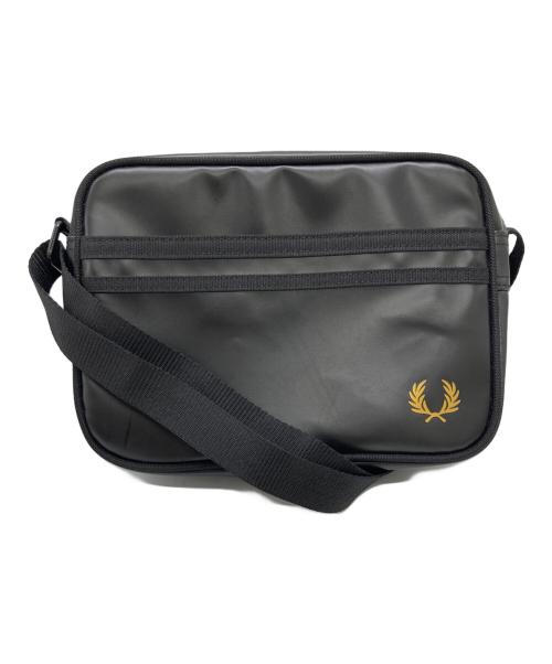 FRED PERRY（フレッドペリー）FRED PERRY (フレッドペリー) Tonal Classic Mini Shoulder Bag ブラックの古着・服飾アイテム