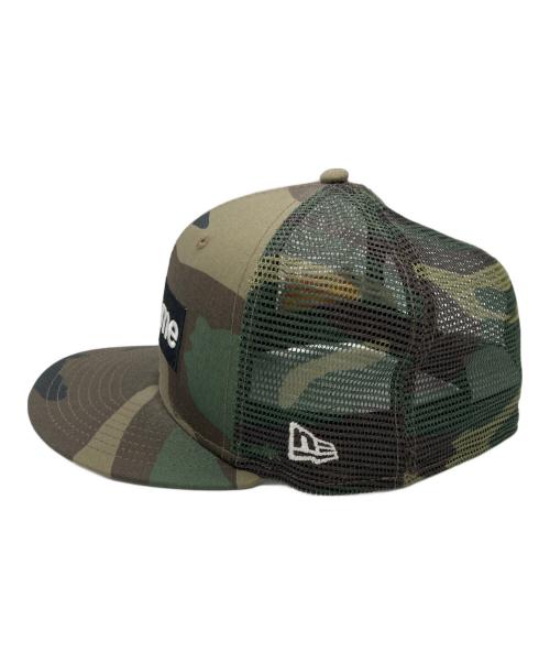 SUPREME（シュプリーム）Supreme (シュプリーム) New Era (ニューエラ) Box Logo Mesh Back キャップ カーキ サイズ:SIZE 7 1/2の古着・服飾アイテム