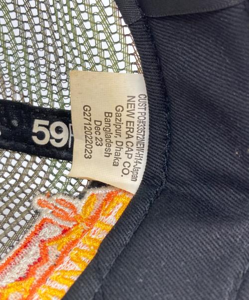 SUPREME（シュプリーム）Supreme (シュプリーム) New Era (ニューエラ) Box Logo Mesh Back キャップ カーキ サイズ:SIZE 7 1/2の古着・服飾アイテム