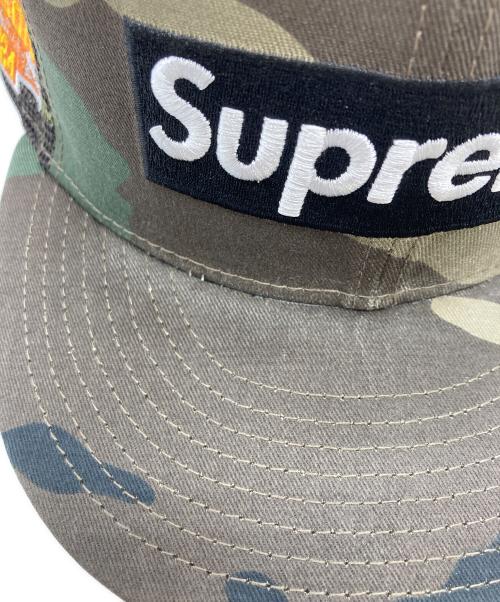 SUPREME（シュプリーム）Supreme (シュプリーム) New Era (ニューエラ) Box Logo Mesh Back キャップ カーキ サイズ:SIZE 7 1/2の古着・服飾アイテム