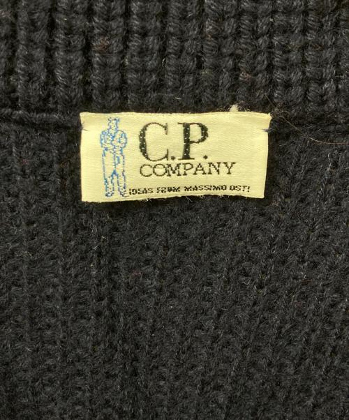 C.P COMPANY（シーピーカンパニー）C.P COMPANY (シーピーカンパニー) ニットカーディガン ネイビー サイズ:SIZE 3の古着・服飾アイテム