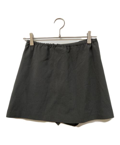 MILK（ミルク）MILK (ミルク) Ribbon Eyelet ミニ SK グレー サイズ:実寸をご確認くださいの古着・服飾アイテム
