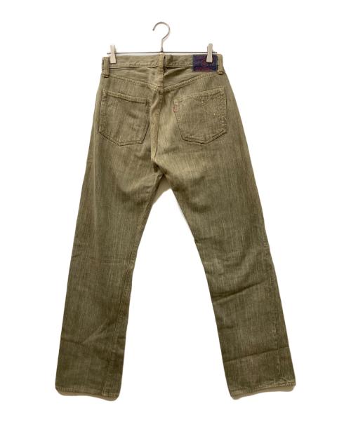 SUGAR CANE（シュガーケーン）SUGAR CANE (シュガーケーン) 砂糖黍デニム カーキ サイズ:SIZE W33×L34の古着・服飾アイテム