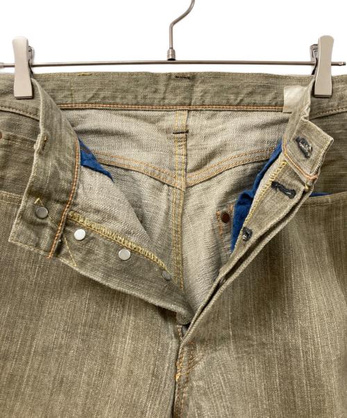 SUGAR CANE（シュガーケーン）SUGAR CANE (シュガーケーン) 砂糖黍デニム カーキ サイズ:SIZE W33×L34の古着・服飾アイテム