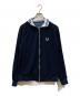 FRED PERRY（フレッドペリー）の古着「パイル トラックジャケット」｜ネイビー