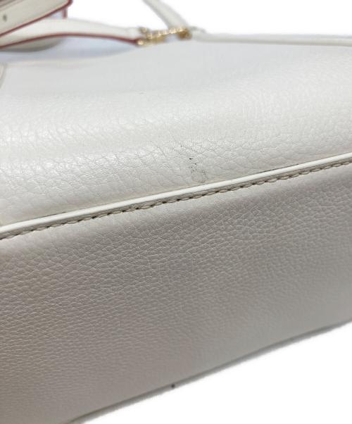COLE HAAN（コールハーン）COLE HAAN (コールハーン) スモールターントートバッグ ホワイトの古着・服飾アイテム