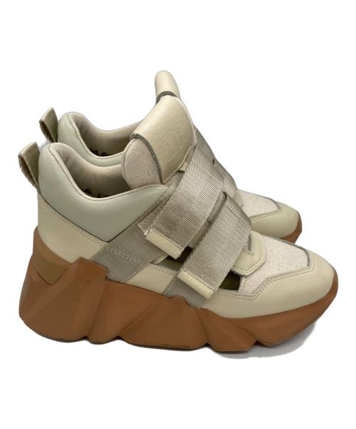 UNITED NUDE（ユナイテッドヌード）UNITED NUDE (ユナイテッドヌード) SPACE KICK スニーカー アイボリー サイズ:	SIZE 39の古着・服飾アイテム