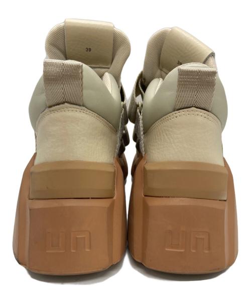 UNITED NUDE（ユナイテッドヌード）UNITED NUDE (ユナイテッドヌード) SPACE KICK スニーカー アイボリー サイズ:	SIZE 39の古着・服飾アイテム