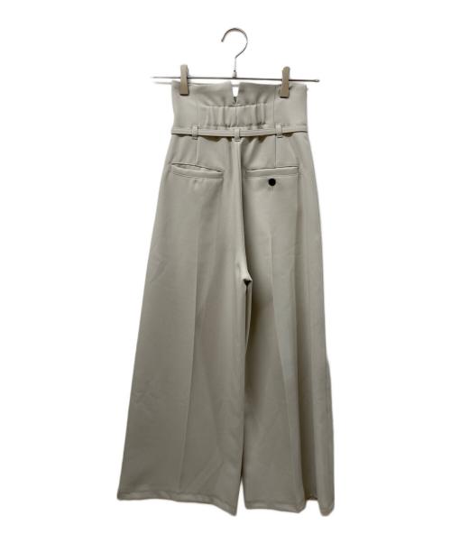 UNITED TOKYO（ユナイテッドトーキョー）UNITED TOKYO (ユナイテッドトーキョー) HAKAMAツイルハイウエストパンツ グレー サイズ:SIZE 1の古着・服飾アイテム