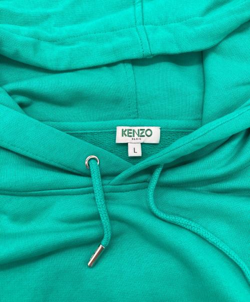 KENZO（ケンゾー）KENZO (ケンゾー) 浮世絵 海女と魚 フーディー グリーン サイズ:SIZE Lの古着・服飾アイテム