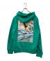 KENZO (ケンゾー) 浮世絵 海女と魚 フーディー グリーン サイズ:SIZE L：10000円