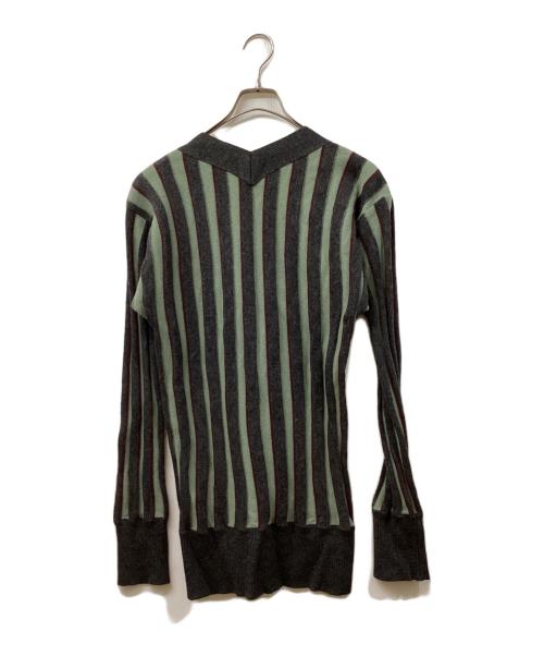 Vivienne Westwood RED LABEL（ヴィヴィアンウエストウッドレッドレーベル）Vivienne Westwood RED LABEL (ヴィヴィアンウエストウッドレッドレーベル) ニットカーディガン グレー サイズ:SIZE 2の古着・服飾アイテム