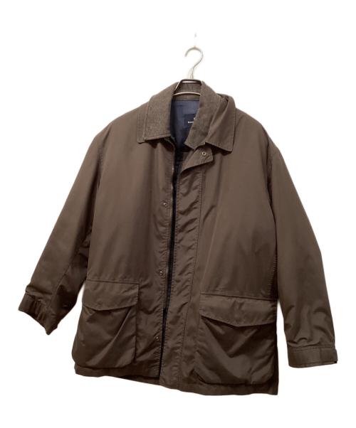 ERMENEGILDO ZEGNA（エルメネジルド・ゼニア）ERMENEGILDO ZEGNA (エルメネジルド・ゼニア) ライナー付ジャケット ブラウン サイズ:不明の古着・服飾アイテム