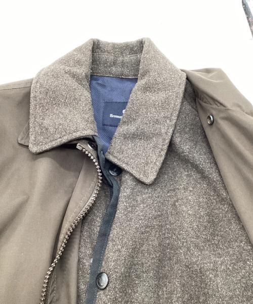 ERMENEGILDO ZEGNA（エルメネジルド・ゼニア）ERMENEGILDO ZEGNA (エルメネジルド・ゼニア) ライナー付ジャケット ブラウン サイズ:不明の古着・服飾アイテム