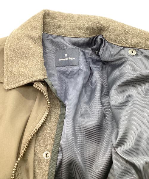 ERMENEGILDO ZEGNA（エルメネジルド・ゼニア）ERMENEGILDO ZEGNA (エルメネジルド・ゼニア) ライナー付ジャケット ブラウン サイズ:不明の古着・服飾アイテム