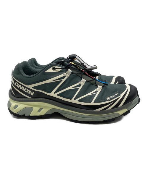 SALOMON（サロモン）SALOMON (サロモン) XT-6 GTX グリーン サイズ:	SIZE 27.5cmの古着・服飾アイテム