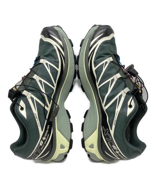 SALOMON（サロモン）SALOMON (サロモン) XT-6 GTX グリーン サイズ:	SIZE 27.5cmの古着・服飾アイテム