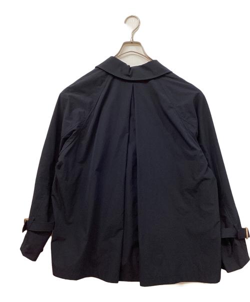 ANY（エニィ）ANY (エニィ) ショートトレンチコート ネイビー サイズ:Fの古着・服飾アイテム