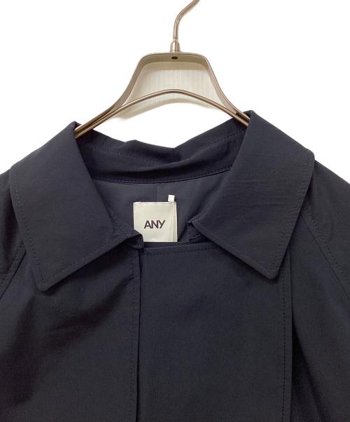 ANY（エニィ）ANY (エニィ) ショートトレンチコート ネイビー サイズ:Fの古着・服飾アイテム