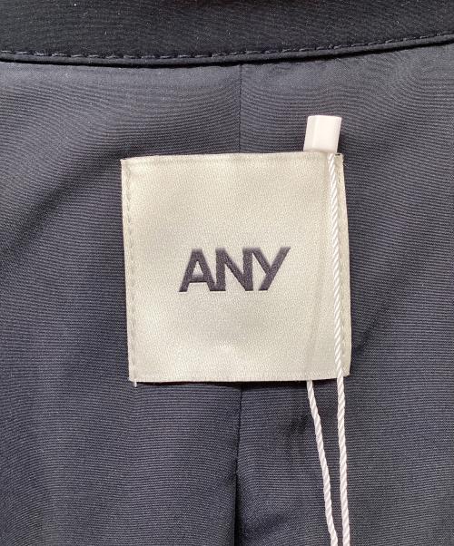 ANY（エニィ）ANY (エニィ) ショートトレンチコート ネイビー サイズ:Fの古着・服飾アイテム